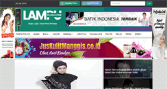Desktop Screenshot of lampuhijau.com